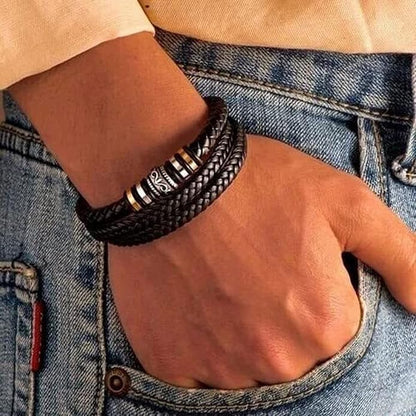 "To My Grandson" I Love You Bracelet